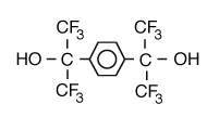 1,4-HFAB: 1,4- Bis (hexafluoro 2-hydroxy-2-propyl) benzene